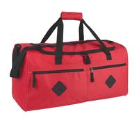 Cricket Duffle Bags for Men 55L Men’s Travel Holdall Gym, Weekend, Overnight Bag with Adjustable Shoulder Strap, Handles (Black)