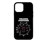 Cricket Fielding Positions Diagram Player Coach Case for iPhone 12 mini