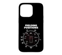 Cricket Fielding Positions Diagram Player Coach Case for iPhone 15 Pro Max