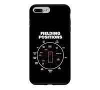Cricket Fielding Positions Diagram Player Coach Case for iPhone 7 Plus/8 Plus
