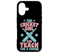 Cricket Girl Cricket Player Team Sports Case for iPhone 17