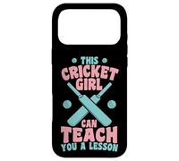 Cricket Girl Cricket Player Team Sports Case for iPhone 17 Pro Max