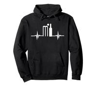 Cricket Heartbeat Cricket Player Bowler Batsman Cricket Pullover Hoodie