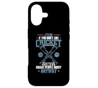 Cricket is a Smart People Hobby Sport Case for iPhone 17