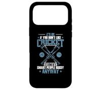 Cricket is a Smart People Hobby Sport Case for iPhone 17 Pro Max