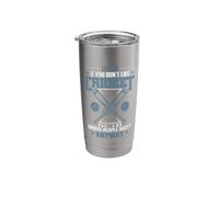 Cricket is a Smart People Hobby Sport Stainless Steel Insulated Tumbler