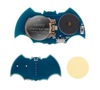 Cricket Noise Item, Bat Shape Cricket Noise Maker Annoying Noise Machine with 16 Sounds Noise Beeping Annoyatron Hidden Cricket Noise Stuff for Home School Party Prank (Blue)