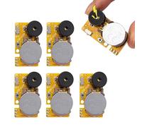 Cricket Noise Maker Prank（3Pcs） Mini Hidden Noise Maker Funny Hidden Beeping Prank for Home Office Party- Black (Yellow- 5pcs)