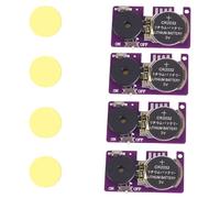 Cricket Noise Maker Prank(4 Pack), 16 Sounds New Noise Machine, Small Beeping Prank Lrritating Noise Maker, Hidden Prank Stuff for Adults, Suitable for Party, Office, Home, School, Car(Purple)