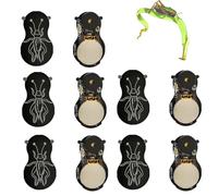 Cricket Noise Maker Prank, Hidden Pranks Beeping Several Months, New Noise War Cricket Noise Maker Prank for Office, Home,April Fools Pranks (Black, 6Pcs)