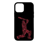 Cricket Player Batting Stance Sports Fan Design Case for iPhone 12 mini