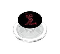 Cricket Player Gear Mosaic Sport Lover Design PopSockets PopGrip for MagSafe