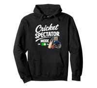Cricket Spectator Mode ON Funny Cricket Watching Design Pullover Hoodie
