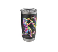Cricket Splash Watercolor Art Stainless Steel Insulated Tumbler