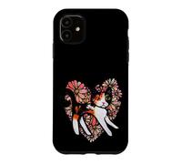 Cricket the Calico Cat Illustration Case for iPhone 11