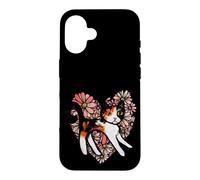 Cricket the Calico Cat Illustration Case for iPhone 16