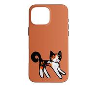 Cricket the Calico Cat Illustration Case for iPhone 16 Pro Max