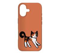 Cricket the Calico Cat Illustration Case for iPhone 17