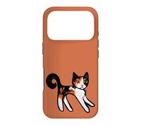 Cricket the Calico Cat Illustration Case for iPhone 17 Pro