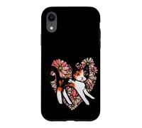 Cricket the Calico Cat Illustration Case for iPhone XR