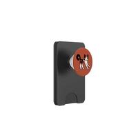 Cricket the Calico Cat Illustration PopSockets PopWallet for MagSafe