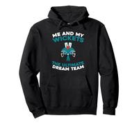 Cricket Umpire Cricketing - Bowler Batsman Cricketer Pullover Hoodie
