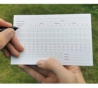 Cricket Umpire Score Cards - 50 Overs - Score Sheets Referee Cards Pads Records - Bowler (10)