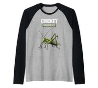 Cricket Whisperer. Crickets Animal Cricket Raglan Baseball Tee