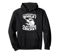 Cricketer Umpire Bowler - Batsman Cricketing Cricket Pullover Hoodie