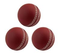 Crickets Ball, 3PCS Hand Stitched Soft Crickets Ball Rubber, 70mm/2.8in Crickets Ball For Junior Kids, Sports Crickets Ball For Training, Coaching, Practice