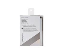 Cricut 2008043 Joy Insert Cards, Grey/Gold Metallic