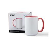 Cricut Beveled Ceramic Blank Mug | Miami | 425ml (15oz) | 1 x Infusible Ink Sublimation Mug | for use with All Cutting Machines