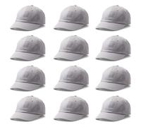 Cricut Blank Baseball Cap | 12-pack | for use with Cricut Hat Press & Cricut Infusible Ink