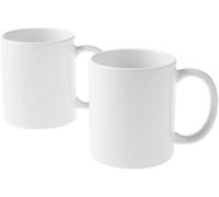 Cricut Blank Mugs White 355ml (12oz) 2 x Infusible Ink Sublimation Mugs for use