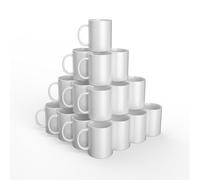 Cricut Blank Mugs | White | 425ml (15oz) | 36 x Infusible Ink Sublimation Mugs | for use Mug Press Infusible Ink