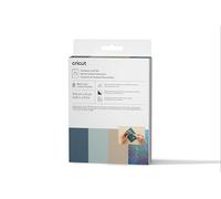 Cricut Cutaway Cards, R20, Marina Sampler, Blue/Brown - Pack of 8
