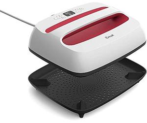 Cricut EasyPress 2 | 30 cm x 25 cm (12" x 10") Heat Plate | Heat Press for Iron On Vinyl (HTV), Infusible Ink and Sublimation | Heats up to 205°C (400°F) | Raspberry