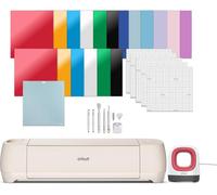 CRICUT Explore 4 DIY Digital Cutting Machine Deluxe Bundle, Cream