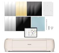 Cricut Explore 4 - Smart Cutting Machine (Seashell) | Digital Content Bundle - Includes Images in Design Space App