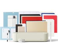 CRICUT Explore 5 DIY Digital Cutting Machine Essentials Bundle, Cream