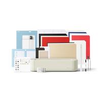 Cricut Explore® 5 Essential Bundle + Digital Content Smart Cutting Machine - perfect for projects like custom vinyl decals, T-shirts, full-color stickers, cards, and more.