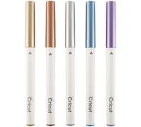Cricut Explore Medium Point Waterbased 5 Pen Set - Metallic Colours [2008406]