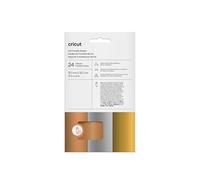 Cricut Foil Transfer Sheets, Metallic Sampler, Optimised for Cricut Foil Transfer Tool, 10.1cm x 15.2cm - Pack of 24