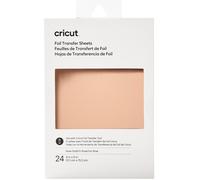 Cricut Foil Transfer Sheets ROSE GOLD For Maker & Explore - 24 Sheets 4" x 6"