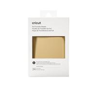Cricut Gold | 10.1cm x 15.2cm (4" x 6") | 24 x Sheets | for use Foil Transfer Tool (Sold Separately)