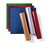 Cricut Holographic Sparkle Iron On | Ultimate | 30.5cm x 30.5cm (12" x 12") | 6 x Heat Transfer Vinyl Sheets (HTV) | For use with all Cricut Cutting Machines (2009646)