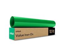 Cricut HTV Heat Transfer Vinyl | 3 m | Green | Iron-On HTV Vinyl for Fabric, Perfect for Custom T-Shirts & DIY Clothing