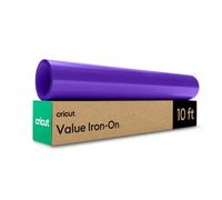 Cricut HTV Heat Transfer Vinyl | 3 m | Purple | Iron-On HTV Vinyl for Fabric, Perfect for Custom T-Shirts & DIY Clothing