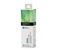 Cricut Infusible Ink Transfer 2 Sheets | 11.4cm x 30.5cm (4.5" x 12") | Green Watercolour | Ideal for use Mug Press
