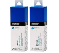 Cricut Infusible Ink Transfer 2 Sheets | 11.4cm x 30.5cm (4.5" x 12") | True Blue | Ideal for use Mug Press (Pack of 2)